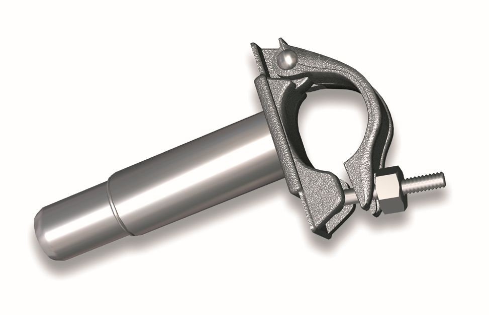 Enchufe con Abrazadera galvanizado